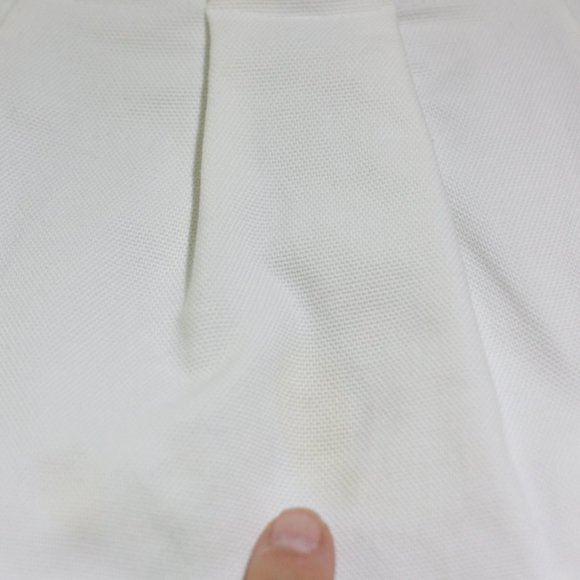 BANANA REPUBLIC Solid White Sheath Dress - Picture 3 of 6